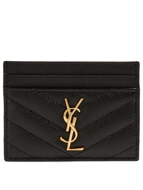 saint laurent card holder women